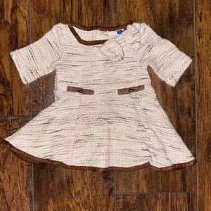 Size 6-12 months. Janie and Jack 3/4 sleeved dress